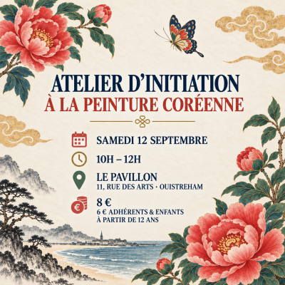 Atelier d’initiation à la peinture coréenne en Normandie