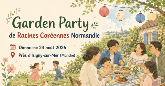 Garden Party de Racines Coréennes Normandie