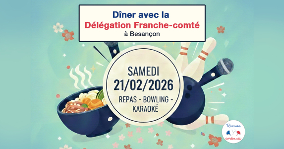 Dîner avec la délégation Franche-comté à Besançon